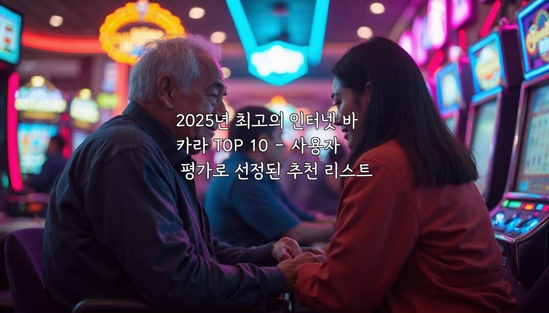 2025년 최고의 인터넷 바카라 TOP 10 - 사용자 평가로 선정된 추천 리스트