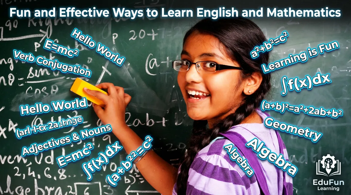 Fun and Effective Ways to Learn English & Mathematics with Active Strategies
